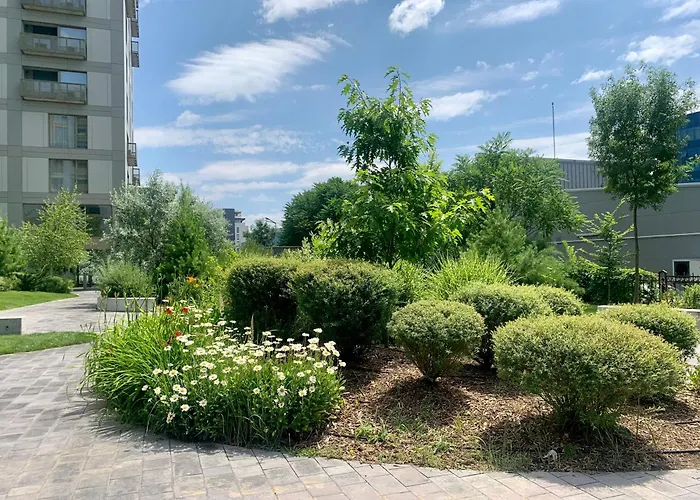 Aviatiei Park New Building Design With Free Parking Apartament *